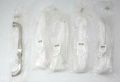 Lot Of 5 Richelieu Hardware Brushed Nickel 12″ Traditional Metal Cabinet Pull