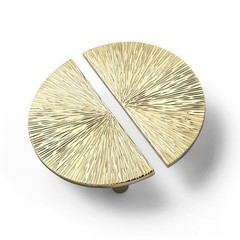 2.564 mm Hole Centers Luxurious Sturdy Zinc Alloy Cabinet Handls,Polished Go…