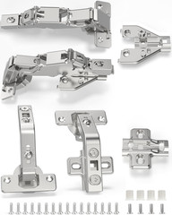 135° 165° Lazy Susan Cabinet Hinges Pie Corner Bi Fold Door Hinge Kit