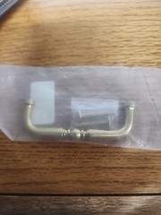 Set Of 2 Belwith P9720 solid brass drawer/cabinet pulls 3.5in