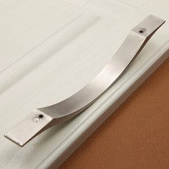 1-50PCS Modern Alloy Kitchen Cabinet Handles Drawer Pulls Brushed Nickel Pulls