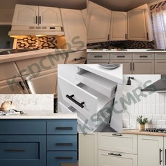 15 Pack Matte Black Cabinet Handles 3 Inch Hole Spacing，Includes Cabinet Hard…