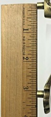 Amerock 179 Dark Brass Faux Skeleton Keyhole 3″ Cabinet Door Thumb Pull Handle