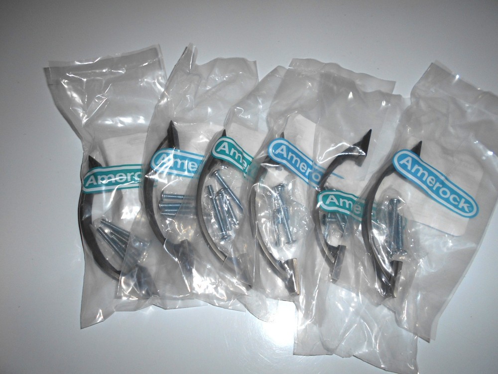 Drawer or cabinet door pull handle 6pc set Amerock BP29349AS Antique Silver new