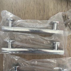 6 Pack Ariel Maybeck 5 Inch C to C Bar Cabinet Pull P205PCBL-1 Polished Chrome