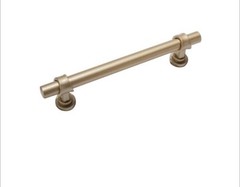 ZEELYDE Door Handle Lever, Cabinet Handles Drawer with Screws Gold 10PACK A11
