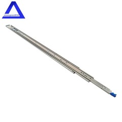 1 Pair With Lock Heavy Duty Drawer Slides 52 Inch 500 Lbs Extension Rails Rail
