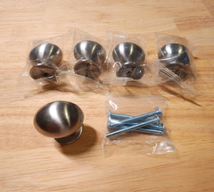 Heavyweight Metal Football Cabinet Knob with Screws (Buy 10 = Free Shipping!)