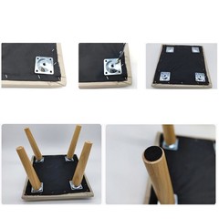4Piece Sofa Leg Wooden Table Cabinet Leg A Perfect Leg Set For A Modern Home