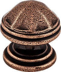 Top Knobs M23 London Knob 1 1/4″ Old English Copper