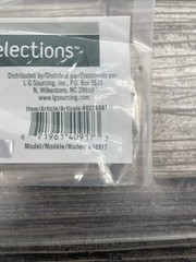 Style Selections 1.22-in Satin Nickel Round/Oval Transitional Knob Lot Of 20{126