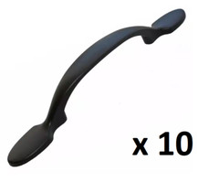 *10* GlideRite 3 in. Center-to-Center Matte Black Classic Cabinet Pull (4228-MB)