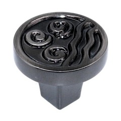 Amerock Motif’Z 1 1/4″ Pewter Round Cabinet Knob Pull BP4448-PWT
