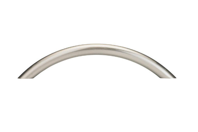 *27* Richelieu Arverne 3-3/4 in. Brushed Nickel Modern Cabinet Arch Pull