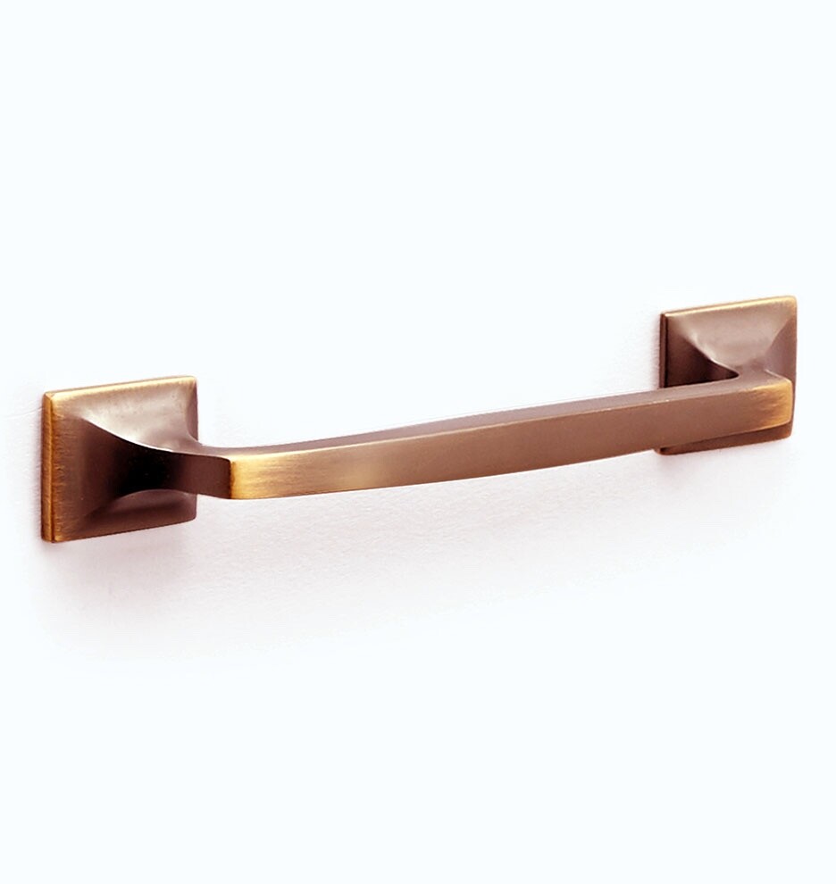 NEW Rejuvenation ARCHED MISSION 4″ DRAWER PULL, Antique Copper, HARD TO FIND!