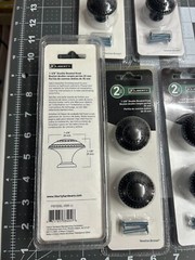10-pull pack Liberty 1-3/8″ Double Beaded Knob Cabinet Handle Venetian Bronze