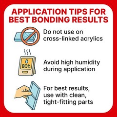 Clear Acrylic Bonding Cement 4 oz – Fast-Setting Adhesive for Plexiglass & Plast