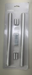 2-PACK IKEA Lansa Stainless Steel Kitchen Cabinet 9-5/8″ Drawer Pulls
