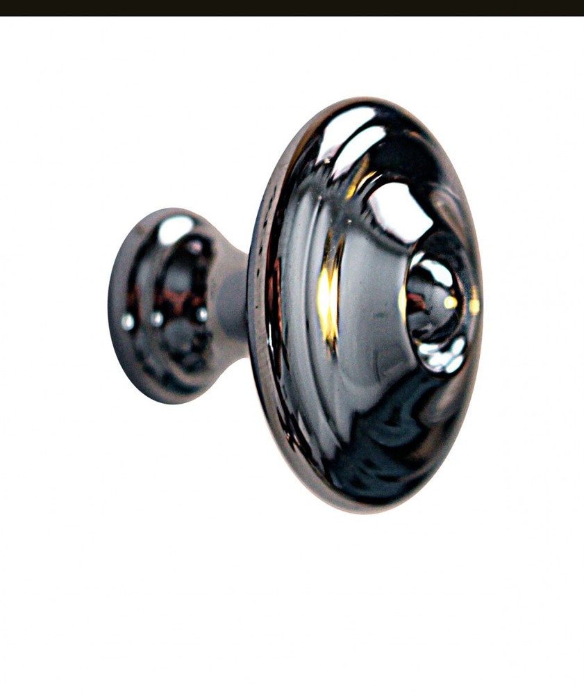 Cabinet Knob Bright Chrome Plated Finish Drawer Knob 1″ Dia Renovators Supply