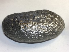 MODERN OBJECTS designer Pewter ROCK STONE Door Cabinet Drawer Pull Knob 4”