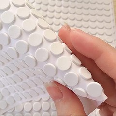Self Stick Pads Mini Foam Felt Pads Protect Furniture White Φ 3/8″ x 216pcs