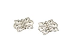Butterfly Hinges Flush Mount Cabinet Furniture Hinge Antique Style Sold In Pairs