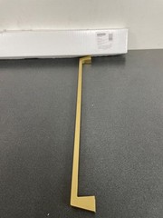 Amerock BP55281BBZ Blackrock 18″ Center Appliance Pull – Golden Champagne