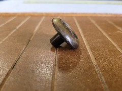 Ajax Scoville 1.5 In Diameter Cabinet Knob Antique Brass Finish -Ajjax 4480