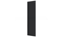 Deltana PP3515U19 15″x3-1/2″ Door Rectangular Push Plate w/o Framed Black