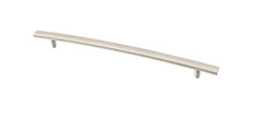 ONE NEW Brainerd Cabinet Pull Caroline Arch P37036W 224mm C-C Satin Nickel