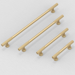 10 Pack Brushed Gold Cabinet Pulls 5 Inch(128Mm) Kitchen Cabinet Handles Cabinet
