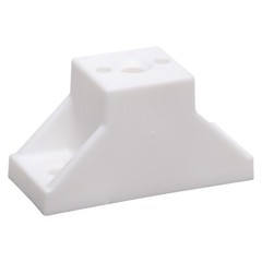 Drawer Slide Cabinet Side Spacer, White 1″ (25mm)