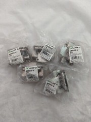 Onward 988sn-v 2/pk satin nickel self-closing hinge 1/2″ overlay lot of 5