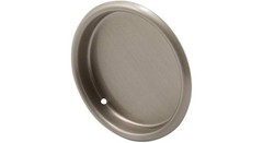 5/16 in. Depth x 2-1/8 in. O.D. Stamped Steel, Satin Nickel Finish Mortise Close