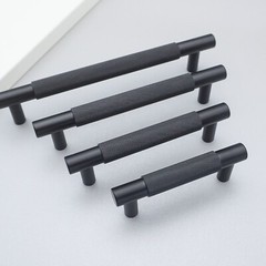 Multi-Size Modern Minimalist Black Handle Dressers Wardrobe Cabinets Handles