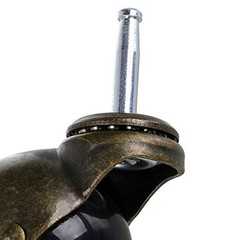 Skelang 1.5 Inch Ball Caster Stem Caster Wheel with Sockets, Vintage Antique