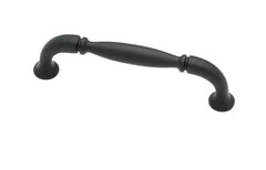 Liberty Hardware 3-3/4″ (96 mm) Matte Black Cabinet Drawer Pull 62796BK