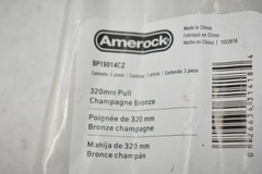 Amerock 320mm Pull Champagne Bronze Cabinet Drawer Handle BP19014CZ Bar NEW