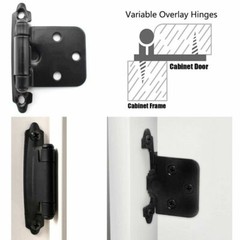 Lot Kitchen Cabinet Hinges Overlay Self Closing Face Mount Cupboard Door Hinge
