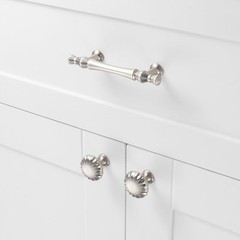 10 Pack 3 Inch Hole Centers, Brushed Nickel Cabinet Pulls Satin Nickel Cabine…