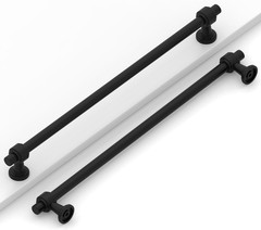 10 Pack Matte Black Cabinet Pulls 10″ – Stylish Kitchen Drawer Handles