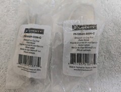 Lot Of 7 Liberty Hardware Drawer Handles 4 Satin Nickel Cup Pull 2 Cocoa Bronze