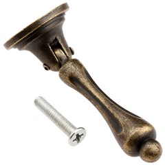 Antique Brass Style Door Handle Pull Knobs for Cabinet Drawer Wardrobe Door 62mm