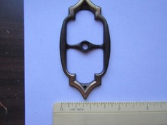 2 Vintage Amerock Monterey Cabinet Pull Knob BP-190 AE NOS Antique Brass Nice