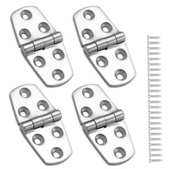Boat Hatch Hinges 3 X 1.5 Inch 316 Stainless Steel – 4mm Thick Heavy Duty