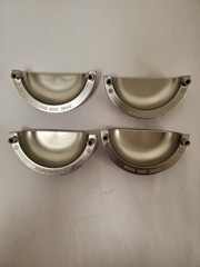 *5* Hickory Hardware Williamsburg 3 in. C/C Stainless Steel Finish Cup Pulls