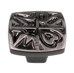 Amerock Motif’Z 1 1/8″ Pewter Square Cabinet Knob Pull BP4450-PWT