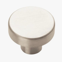 Amerock Mushroom Stainless Steel Knob ‘Essential Z’ 1-1/4″ Diameter