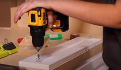 False Front Cabinet Clips, Hosrnovo 4 Pairs with Screws Reinforced Sink Clear