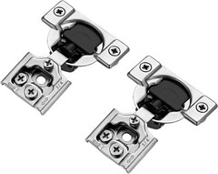 60 Ravinte 3/4 inch Overlay Soft Close Hinges Kitchen Cabinet Satin Nickel NEW